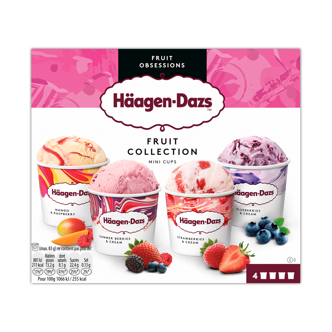 Fruit Collection Mini-cups Multipack